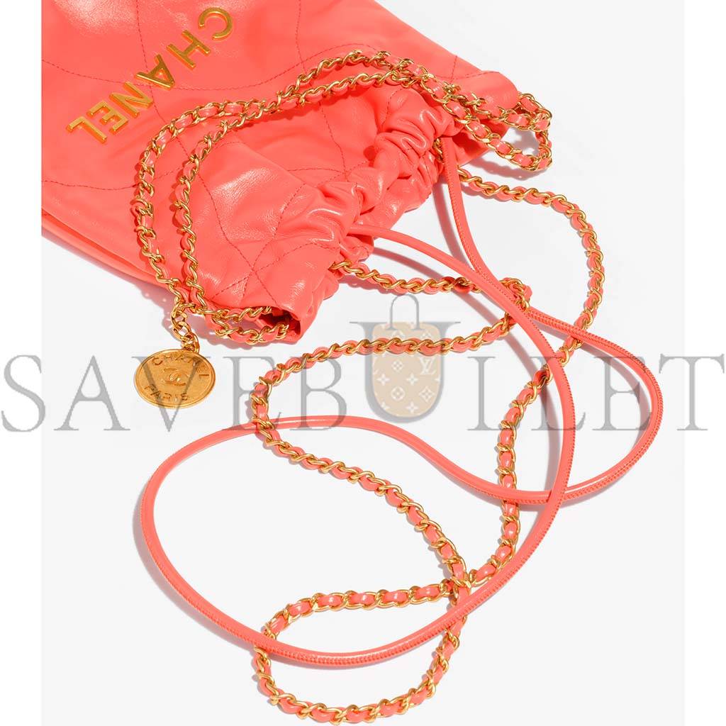 Ch*el 22 mini handbag as3980 b08037 nn275 (20*19*6cm)